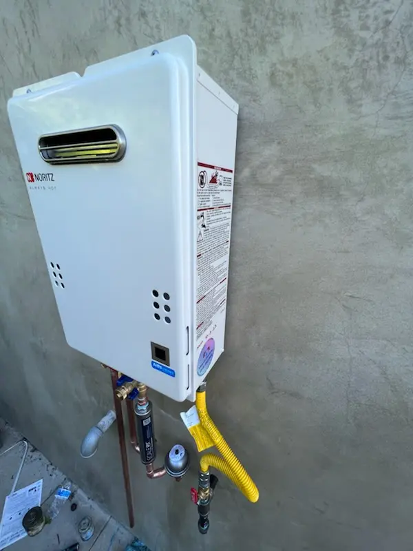 Tankless water heater installation for Ash homes